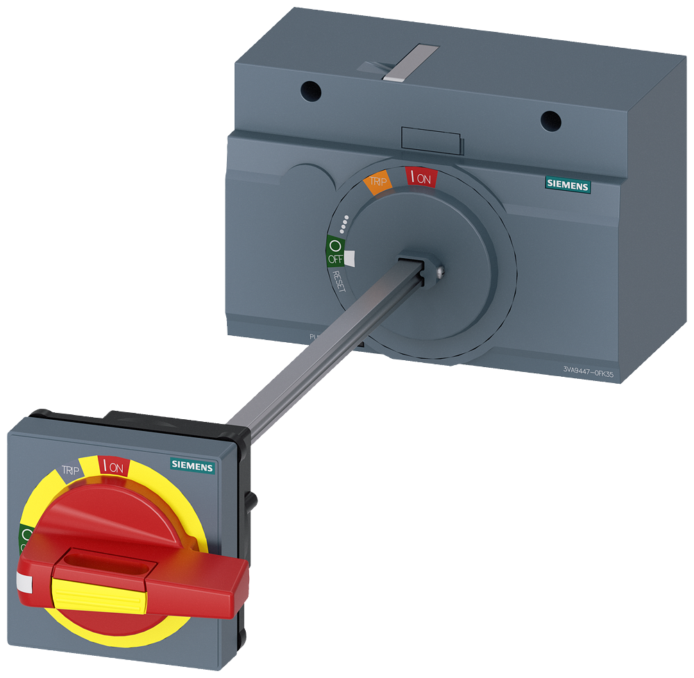 ACIONAMENTO GIRATÓRIO DO ACOPLAMENTO DA PORTA DE DESLIGAMENTO DE EMERGÊNCIA N 3VA94470FK35 SIEMENS