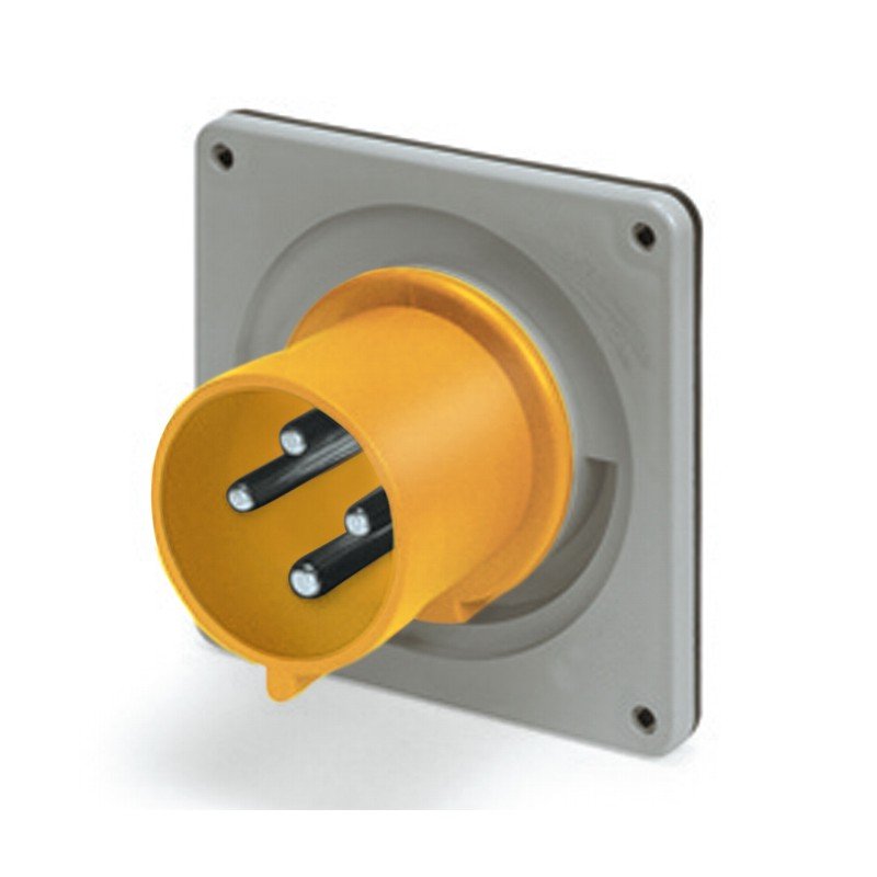 [Imagem do produto PLUGUE EMBUTIDO 30A 2P 3W 4H IP44 125V SCM330B4S SCAME]