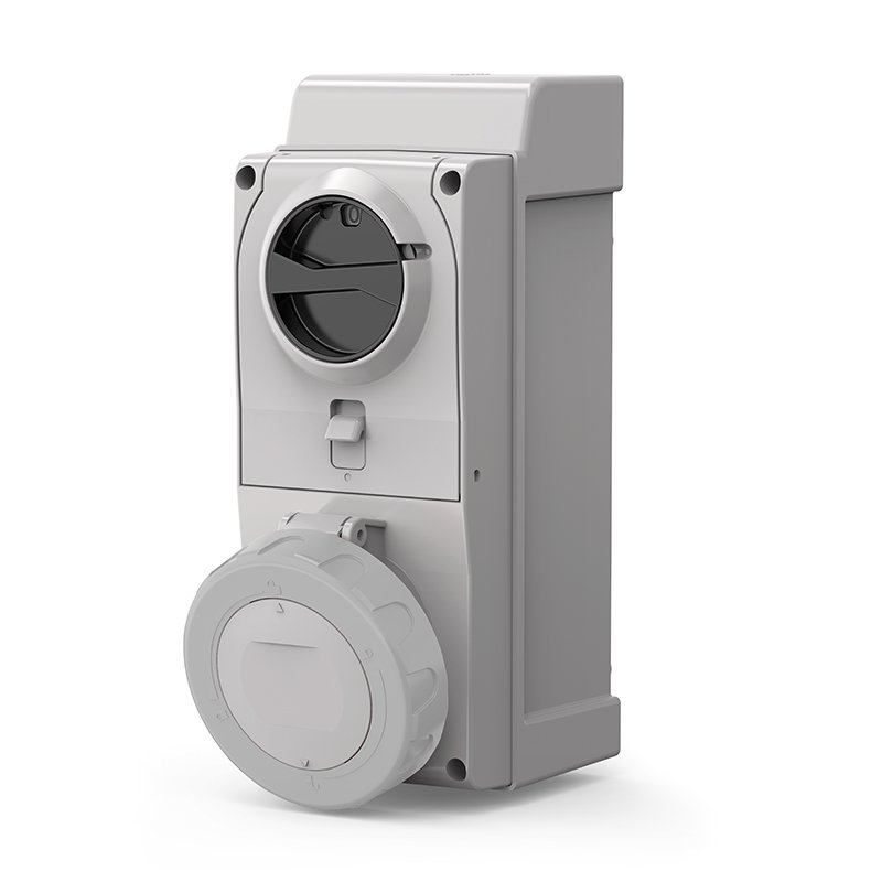 [Imagem do produto TOMADA DE PAREDE  COM FUSÍVEL 2P+T 32A 8H 508.32838 SCAME]