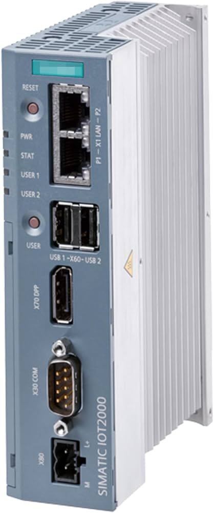 [Imagem SIMATIC IOT2050 2X GBIT ETHERNET RJ45 24V CC 6ES76470BA000YA2 SIEMENS]