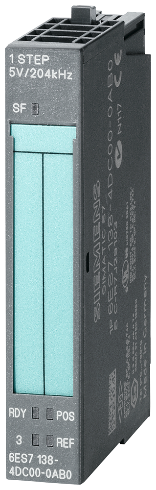 [Imagem do produto ET 200S: MÓD. CONTROLE DE MOTOR DE PASSO 6ES71384DC010AB0 SIEMENS]