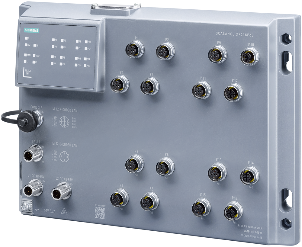 [Imagem SCALANCE XP216 6GK52160HA002AS6 SIEMENS]