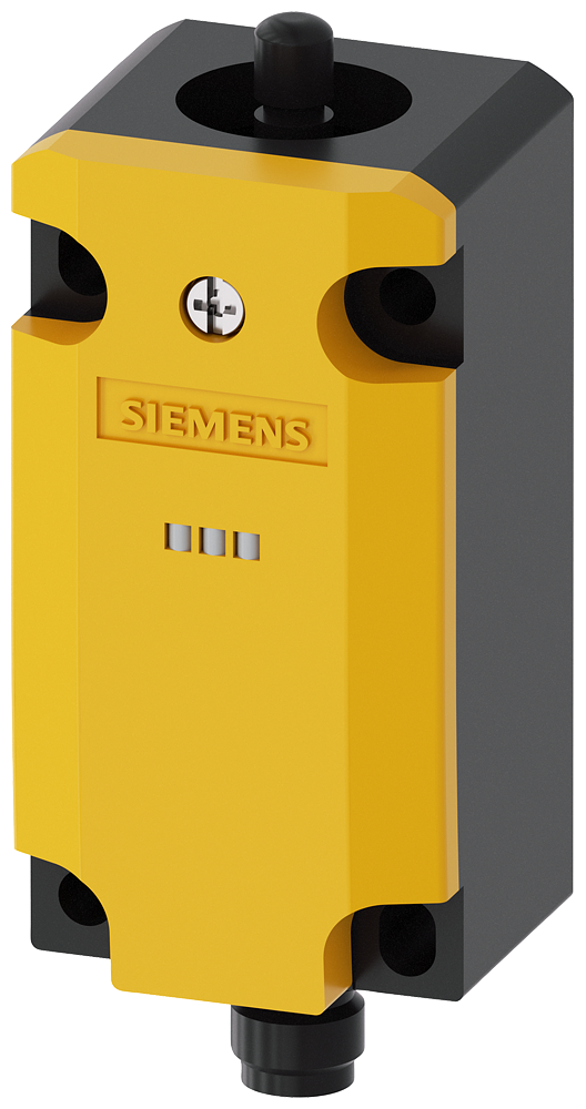 [Imagem do produto INTERRUPTOR DE BASE SEM CABEÇA DE ACIONAMENTO, CAIXA METÁLICA, FICHA MACHO M1 3SF11141LA001BA1 SIEMENS]