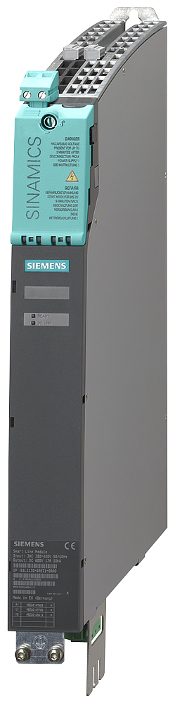 [Imagem MÓDULO DE LINHAS TRIFÁSICO 10KW 17A 380/480V 50/60HZ SINAMICS S120 6SL31306AE210AB1 SIEMENS]