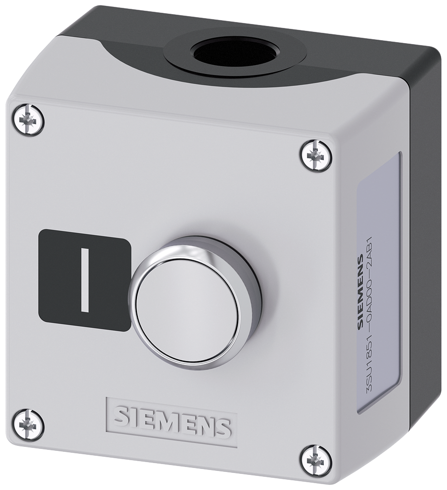 [Imagem do produto CARCAÇA PARA APARELHO DE COMANDO, 22MM, REDONDA 3SU18510AD002AB1 SIEMENS]