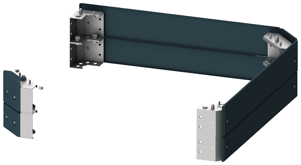 CANTOS DE BASE COM COBERTURA PARA CAMPO ANGULAR A: 200MM P: 800MM 8PQ10288BA01 SIEMENS