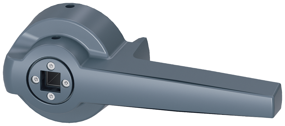 PUNHO ADICIONAL PARA ACIONAMENTO GIRATÓRIO DO ACOPLAMENTO DA PORTA PADRÃO PAR 3VA96770GC01 SIEMENS