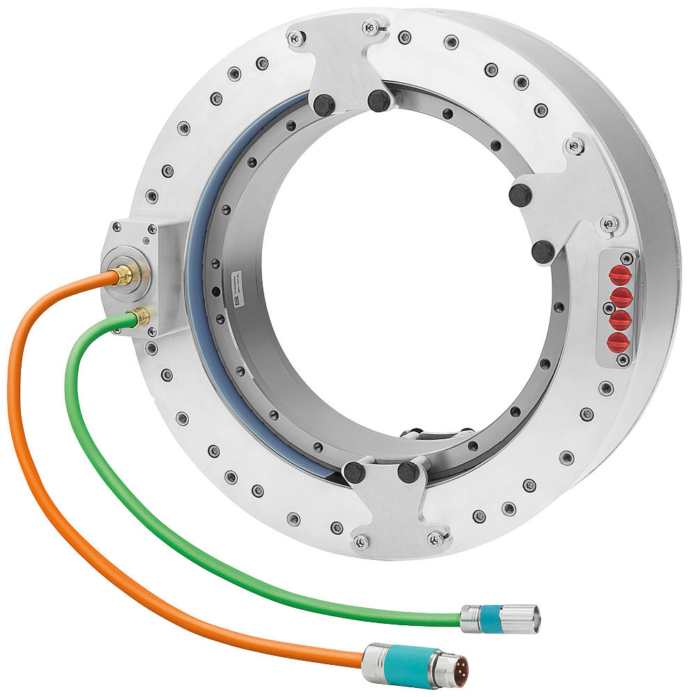 [Imagem do produto MOTOR DE TORQUE SIMOTICS T; COMPONENTES MOTOR SÍNCRONO TRIFÁSICO; INTEGRADO PRÉ 1FW61900VB051JC3 SIEMENS]