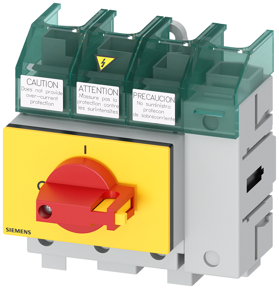 SECCIONADOR DE CORTE EM CARGA 3LD5 UL INTERRUPTOR DE PARADA DE EMER 3LD52000TL13 SIEMENS