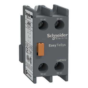 [Imagem do produto CONTATO AUXILIAR INSTANTÂNEO FRONTAL 2NF PARA LC1E LAEN02 SCHNEIDER]