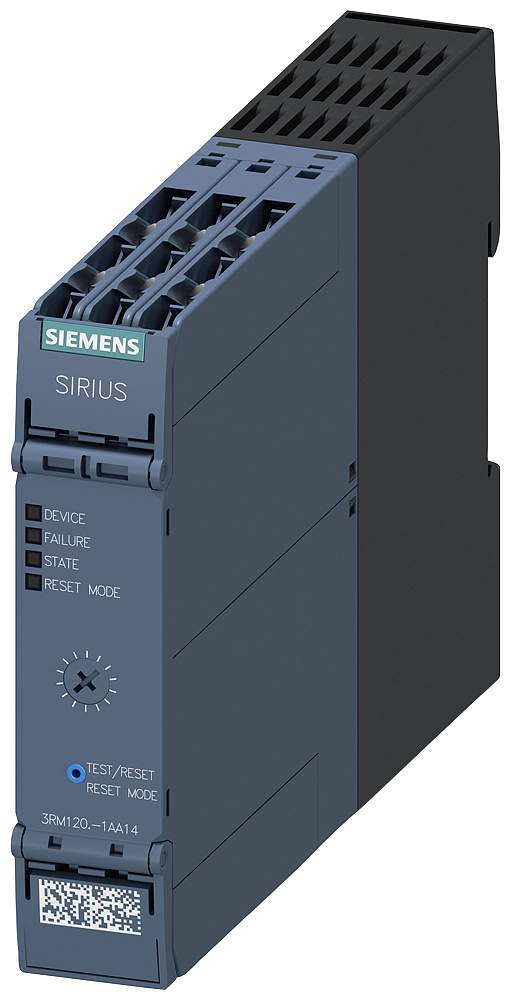 [Imagem DISPOSITIVO DE ARRANQUE DE INVERSÃO, 0,4-2 A, AC 110-230 V, LIGAÇÃO COM PARAFUSO 3RM12021AA14 SIEMENS]