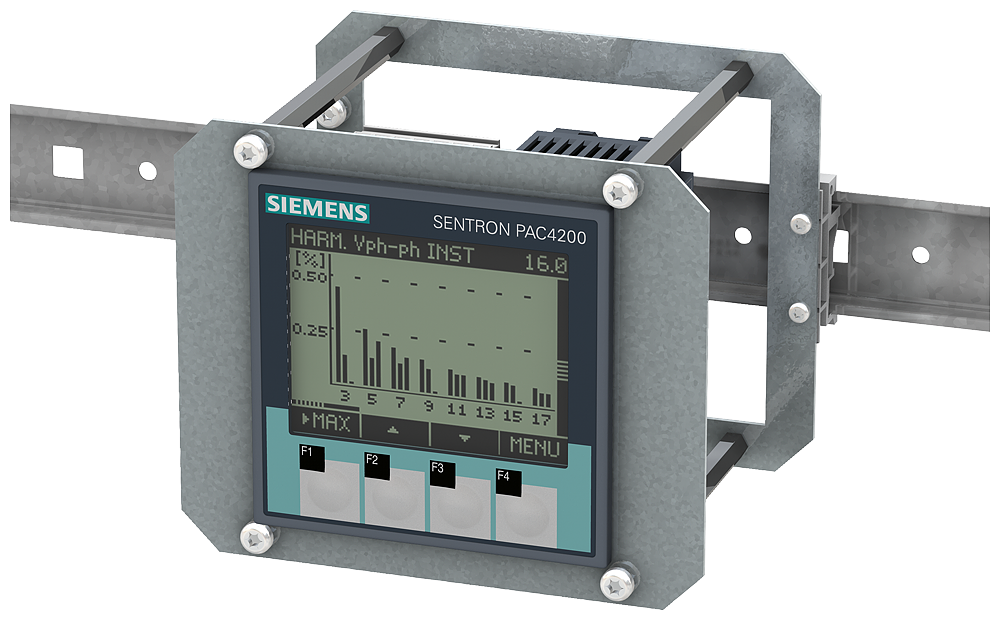 INSTRUMENTO DE MEDIÇÃO SENTRON 7KM PAC4200 MONTAGEM FRONTAL 500/289 V 5 A, 7KM42111BB003AA0 SIEMENS
