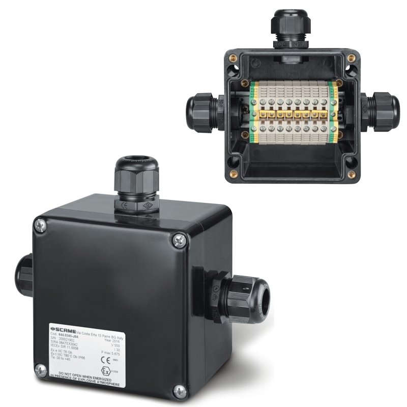 [Imagem CAIXA DE PAREDE 122X120X90 8XWDU 644.0345-J04 SCAME]