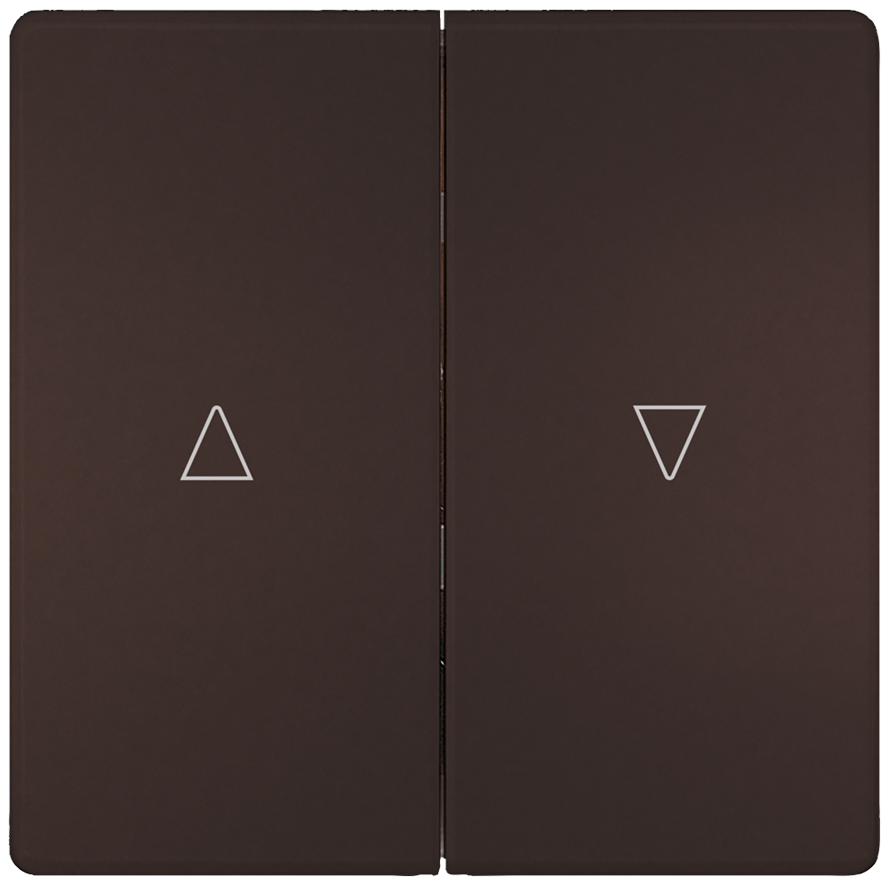 BÁSCULA 2X COM SÍMBOLOS DE PERSIANA PARA CIMA/PARA BAIXO CHOCOLATE 5TG71430CH00 SIEMENS