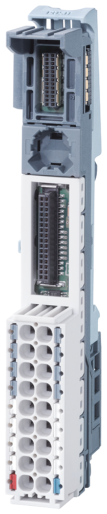 [Imagem UNIDADE BASE  BU15-P16+A0+2D BU TIPO A0 24V TERMINAIS PUSH-IN SEM AUXILIAR TERMINAIS SIMATIC ET 200SP 6ES71936BP000DA0 SIEMENS]
