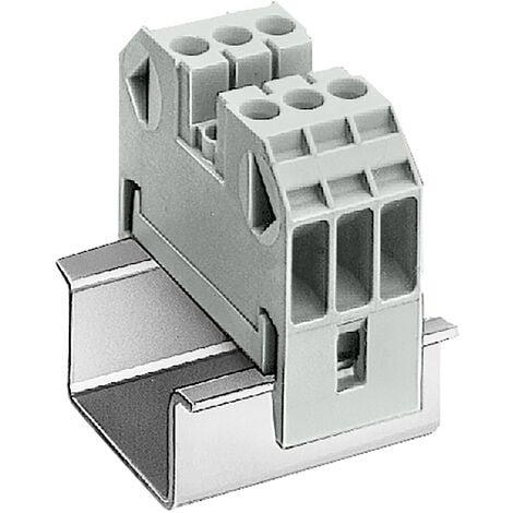 [Imagem CONECTOR PASSAGEM 4MM TRIPOLAR 8WA10113DG21 SIEMENS]