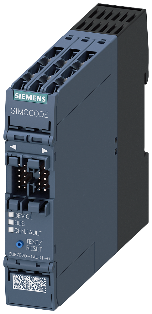 [Imagem MÓDULO UNIDADE BÁSICA SIMOCODE PRO S PROFIBUS DP INTERFACE 1.5 MBIT/S 4I/2O 110/240V AC/DC 3UF70201AU010 SIEMENS]
