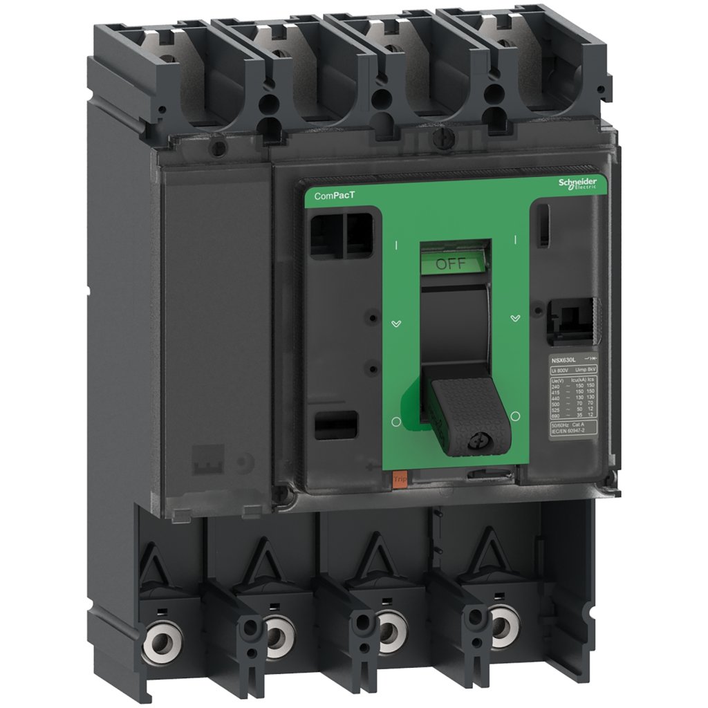 [Imagem do produto ESTRUTURA DISJUNTOR NSX630S TETRAPOLAR C63S4 SCHNEIDER]