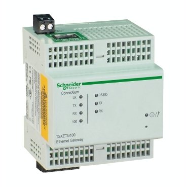 [Imagem do produto CONVERSOR ETHERNET PARA MODBUS SERIAL TSXETG100 SCHNEIDER]