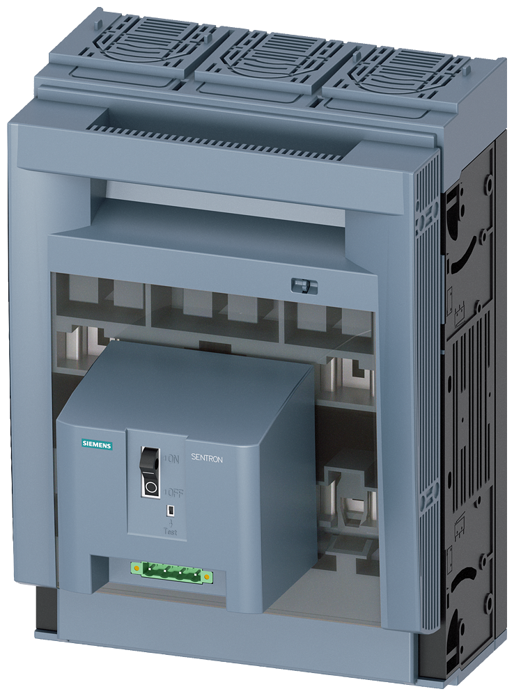 SECCIONADORA-FUSÍVEL SOB CARGA 3NP1 DE 3 POLOS NH2 400 A 3NP11531DA21 SIEMENS