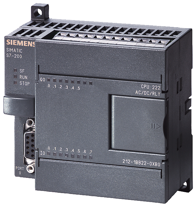 [Imagem CPU COMPACTA 222 AC 8DI DC 6DO RL PROFIBUS DP SIMATIC S7-200 6ES72121BB230XB0 SIEMENS]