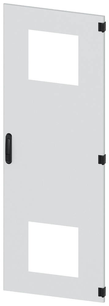 PORTA DIREITA COM CORTE PARA VENTILADOR DO FILTRO COM ABERTURAS D 8MF18602UT143BA2 SIEMENS