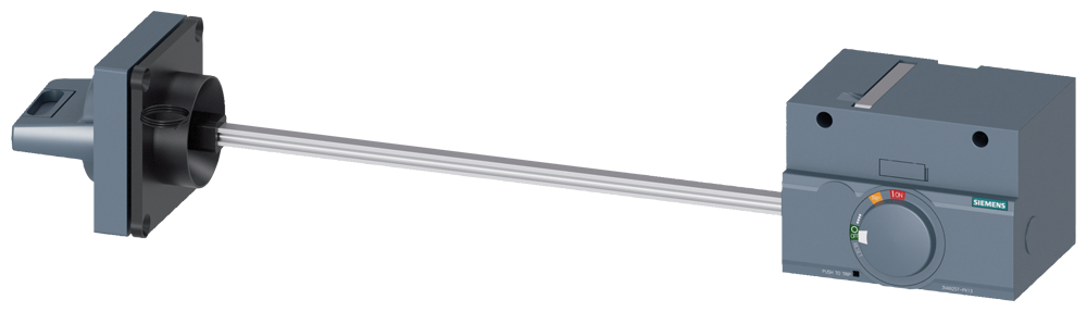 ACIONAMENTO ROTATIVO DE PAREDE LATERAL PADRÃO IEC IP65 KIT DE ILUMINAÇÃO 24V 3VA92570PK13 SIEMENS