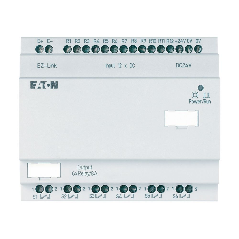 [Imagem RELE PROGRAMAVEL 6O RELE  12-24VCC EASY618DCRE MOELLER]