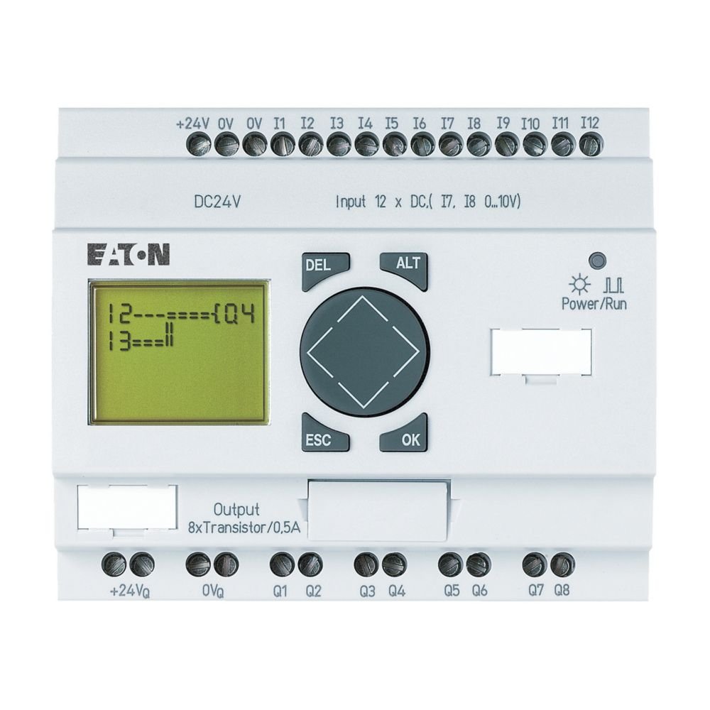 [Imagem RELE PROGRAMAVEL 12DI 24VCC EASY621DCTC MOELLER]