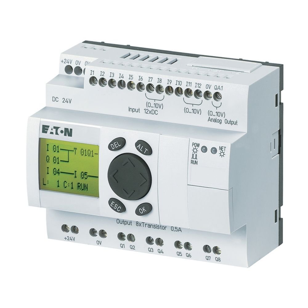 [Imagem RELE PROGRAMAVEL 12DI 8 TRANSISTOR 1AO 24VCC EASY822DCTC MOELLER]