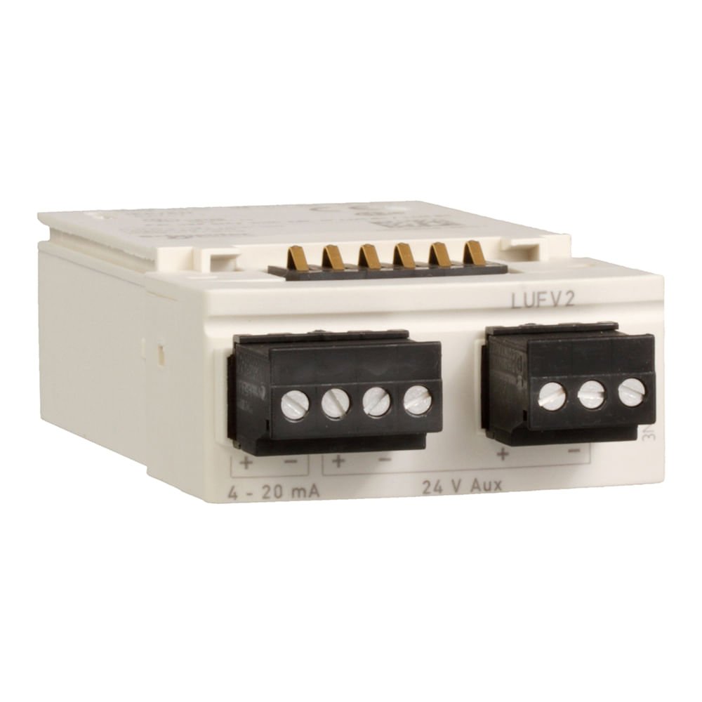 [Imagem MODULO INDICACAO DE CARGA DO MOTOR 420MA TESYS U LUFV2 SCHNEIDER]