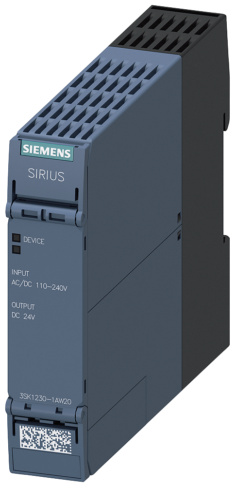 [Imagem FONTE DE ALIMENTAÇÃO ENTRADAS 115/230V 24V 17W 6A 3SK12301AW20 SIEMENS]