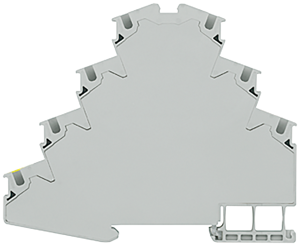 [Imagem CONECTOR PASSAGEM CINZA 800V 32A 0,5-4MM2 8WH20404LG00 SIEMENS]