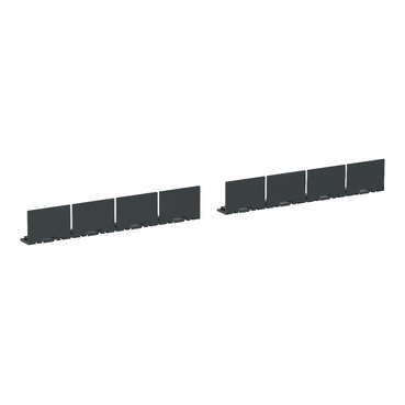 [Imagem CAPA DE PROTEÇÃO FRONTAL DE TERMINAIS TESYS GIGA LC1G115 800 4 PÓLOS CONJUNTO DE ACOPLAMENTO IP20 LA9G4707 SCHNEIDER]