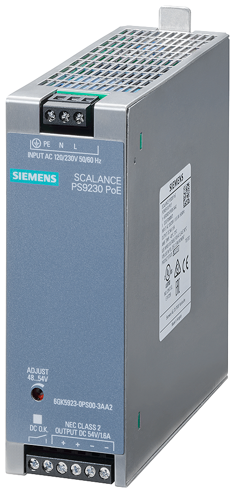 [Imagem do produto SCALANCE PS9230 POWER OVER ETHERNET 6GK59230PS003AA2 SIEMENS]