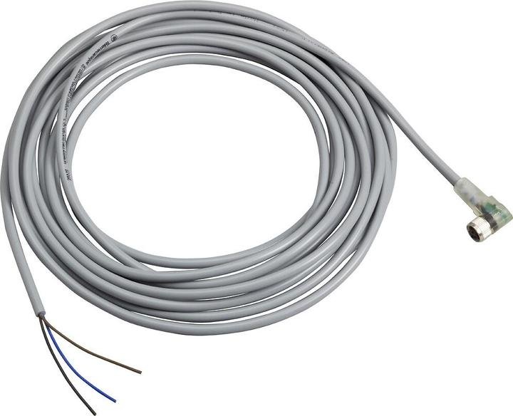 [Imagem CABO PVC COM LED 3 P COM CONECTOR M8  XZCPV0766L5 TELEMECANIQUE]