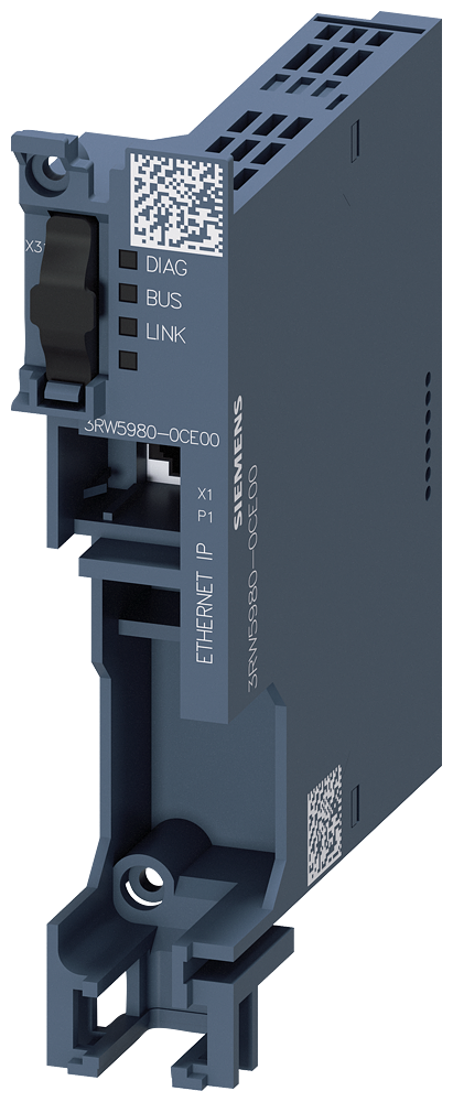 [Imagem MODULO COMUNICAÇÃO ETHERNET-IP P/ 3RW5 3RW59800CE00 SIEMENS]