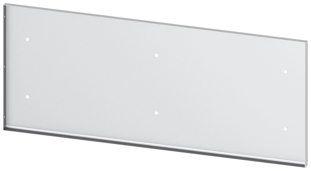 CALHA DO TETO IPX1 L: 1200 MM P: 400 MM RAL 7035 8MF10242VH SIEMENS