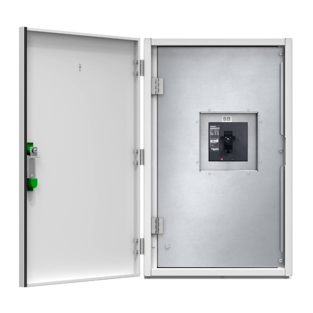 [Imagem do produto CATL LITHIUM ION BATTERY CABINET WITH 11 X 80AH BATTERY MODULES AND 500A CONTROL BOX 2 WIRES LIBCAT2W11X80 SCHNEIDER]