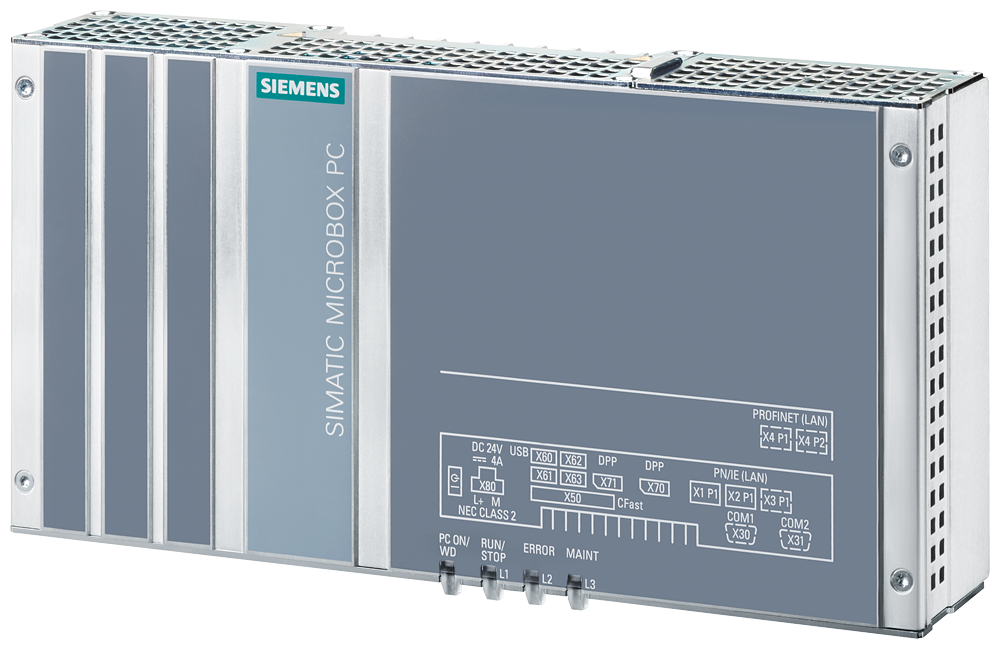 [Imagem COMPUTADOR SIMATIC IPC427E MICROBOX 6AG41415BC000FA0 SIEMENS]