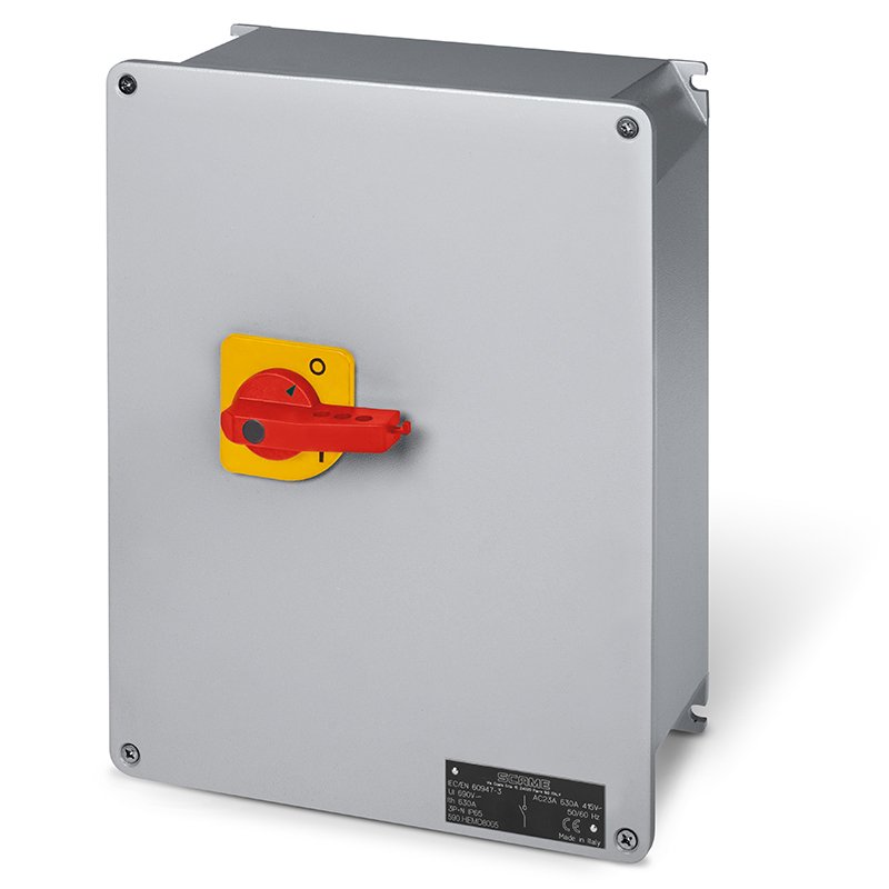 [Imagem do produto INTERRUPTOR NA CAIXA 40A 3P IP65 590.GE4003-C SCAME]