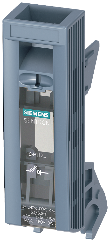 UNIDADE DE MANÍPULO PADRÃO SEM MONITORAMENTO DOS FUSÍVEIS PARA TAMANHO NH00 3NP19211GA00 SIEMENS