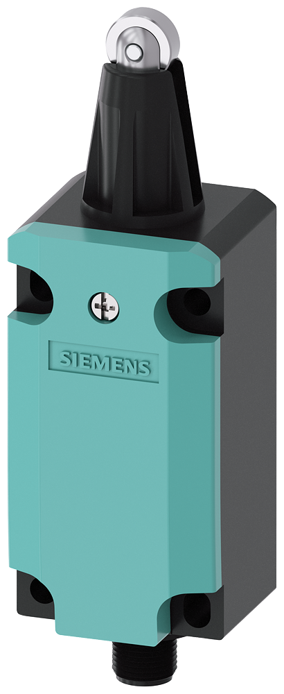 INTERRUPTOR DE POSIÇÃO COM ÊMBOLO DE ROLETES CARCAÇA DE METAL 40MM EN50041 3SE51140LD021AE3 SIEMENS