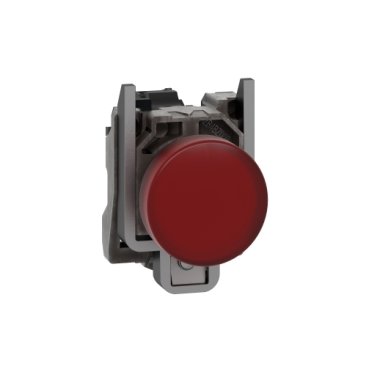 [Imagem SINALIZADOR MODULAR Ø22MM METÁLICO, LED, VERMELHO, 230...240VCA XB4BVM4 SCHNEIDER]