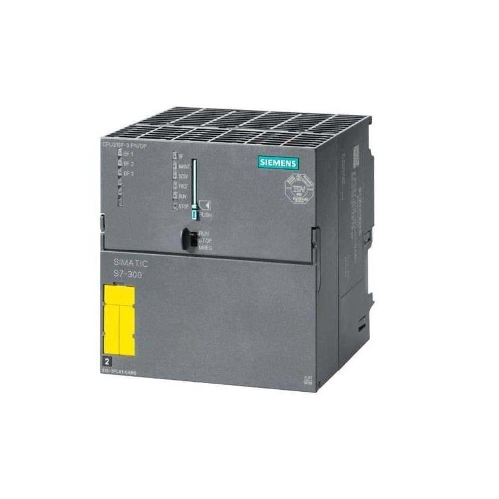 [Imagem CPU COMPACTA 319F-3 PN/DP 1400KB MPI/DP ETHERNET PROFINET SIMATIC S7-300 6ES73183FL000AB0 SIEMENS]