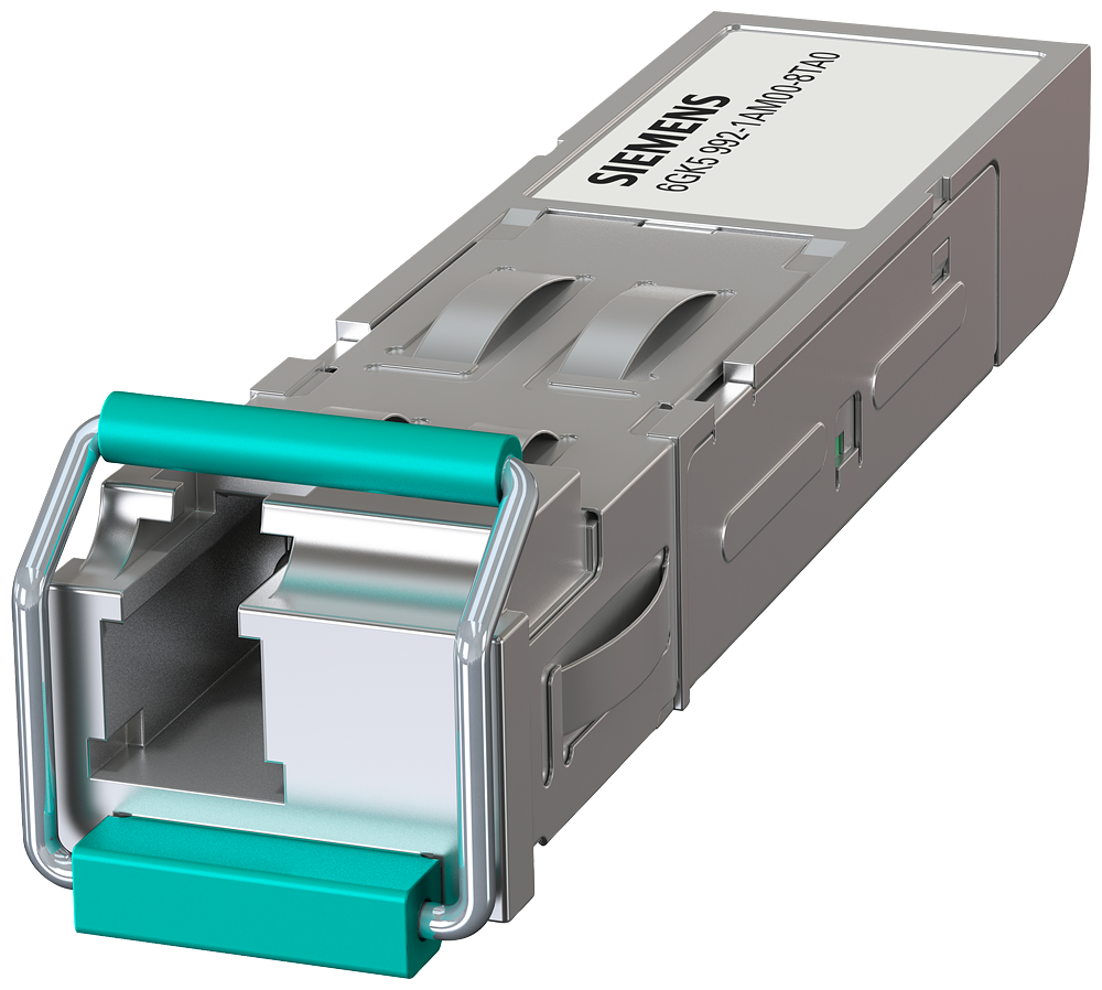 [Imagem TRANSCEPTOR DE ENCAIXE SFP992-1BXMT, 1X 1000 MBIT/S LC, VIDRO SM, MÁX. 10 KM 6GK59921AM008TA0 SIEMENS]