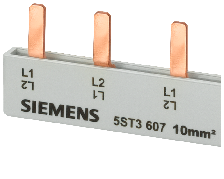 [Imagem BARRAMENTO DE PERNOS, CONEXÃO DE 16MM2: 6X DE 2 FASES PROTEGIDO CONTRA CONTATO 5ST3638 SIEMENS]