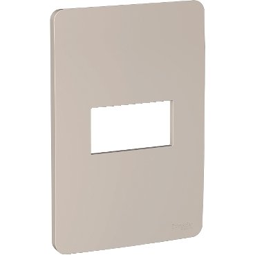 [Imagem PLACA 4X2 1 POSTO BEGE ORION S730101064 SCHNEIDER]