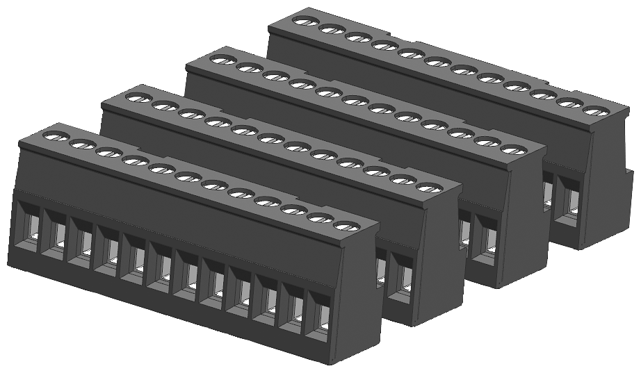 [Imagem BLOCO DE TERMINAIS DE E/S S7-1200 4 PEÇAS 6ES72921AM300XA0 SIEMENS]