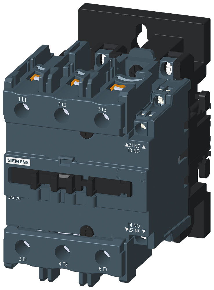 CONTATOR DE POTÊNCIA 3P AC3:70A 1NA+1NF 110 VCA 50/60 HZ CIRCUITO PRINCIPAL: 3MT70704AA110AF2 SIEMENS